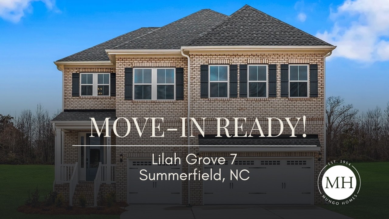 MOVE-IN READY New Home in Summerfield, NC by Mungo Homes! 8607 Lemur Lane