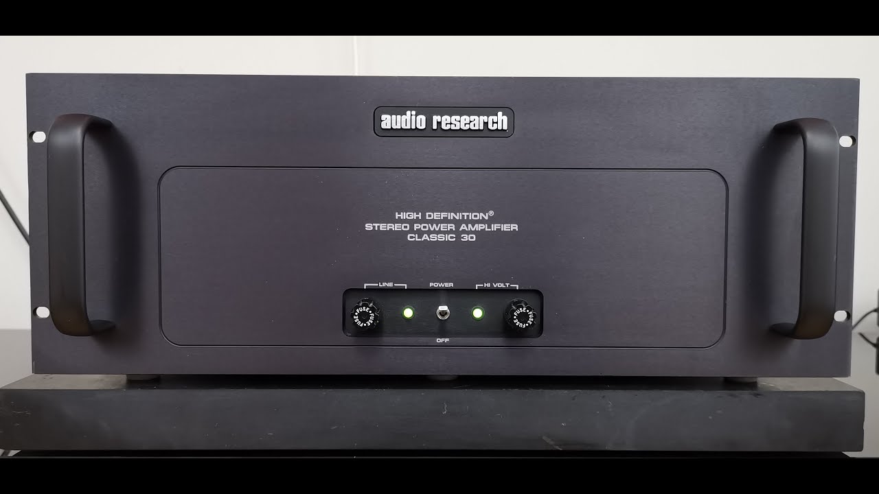 Audio Research Classic 30 High Definition Stereo Power Amplifier (1988)
