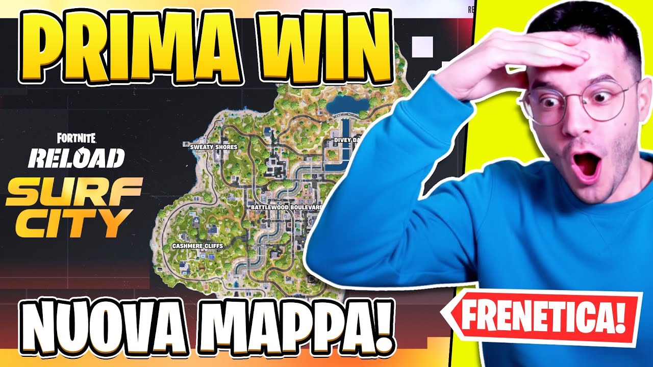 *VINCO* NUOVA MAPPA RIENTRO! *Sosta Surf* CAPITOLO 7 FORTNITE ITA #fortnite #fortniteita #smi_ii