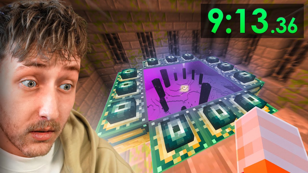 jeremy probeert minecraft speedrun...