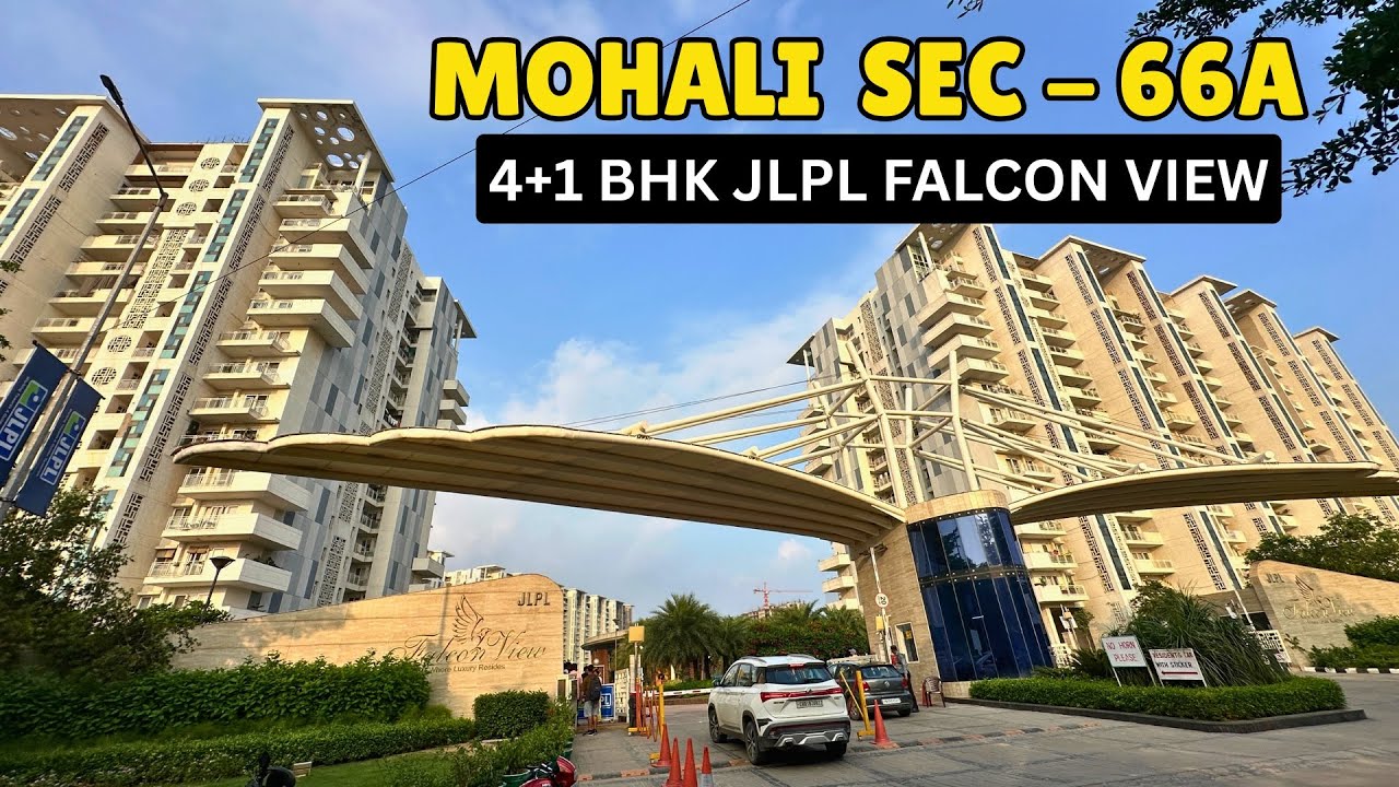 JLPL Falcon View 4+1 BHK Resale Flat | Sector 66A Mohali | 3BHK & 4BHK Apartments Available