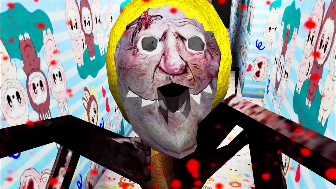 Labubu doll Granny Horror Gameplay Escape || Labubu L1