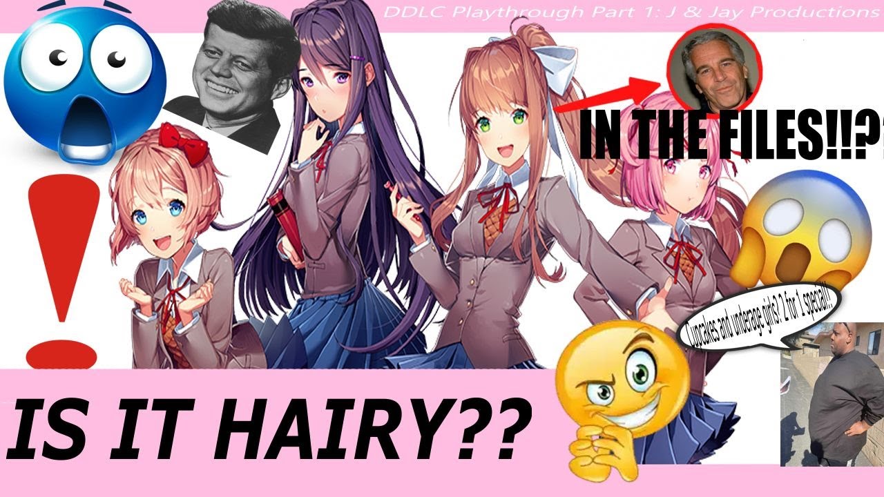 DDLC Playthrough Part 1: J & Jay Productions (Monika In The Files!!??)