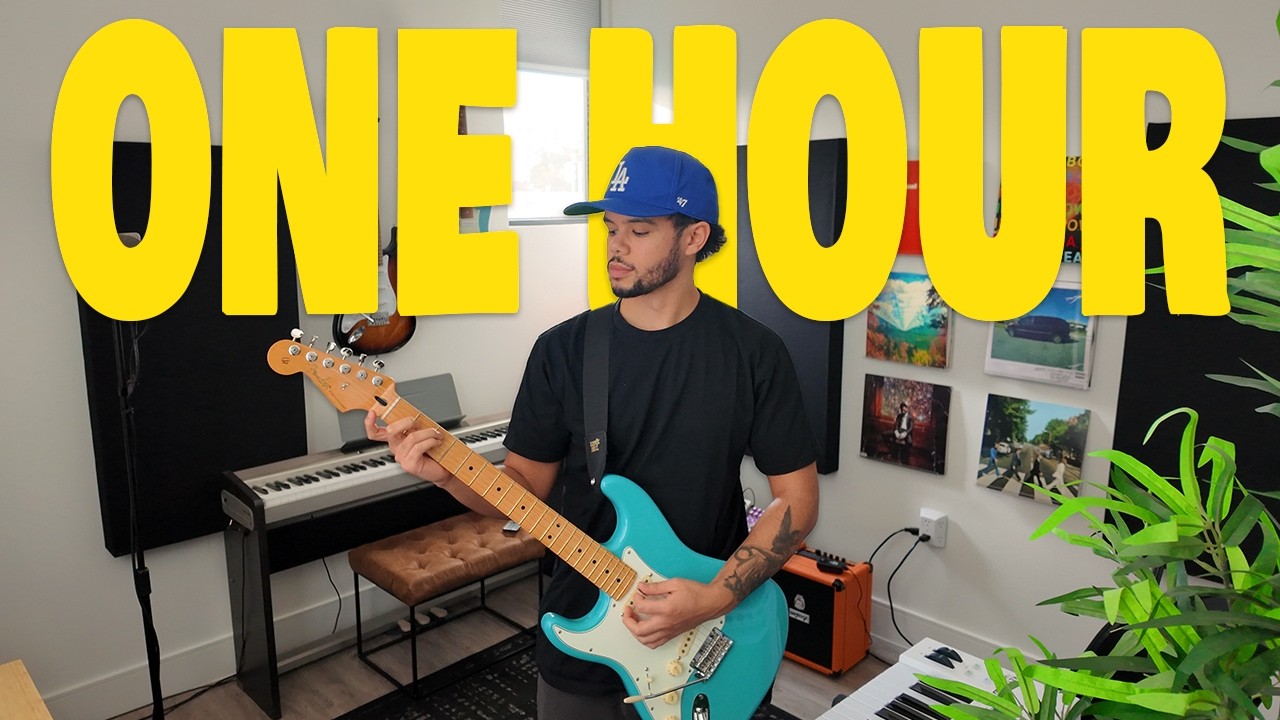 making a song in 1 hour because I overthink everything