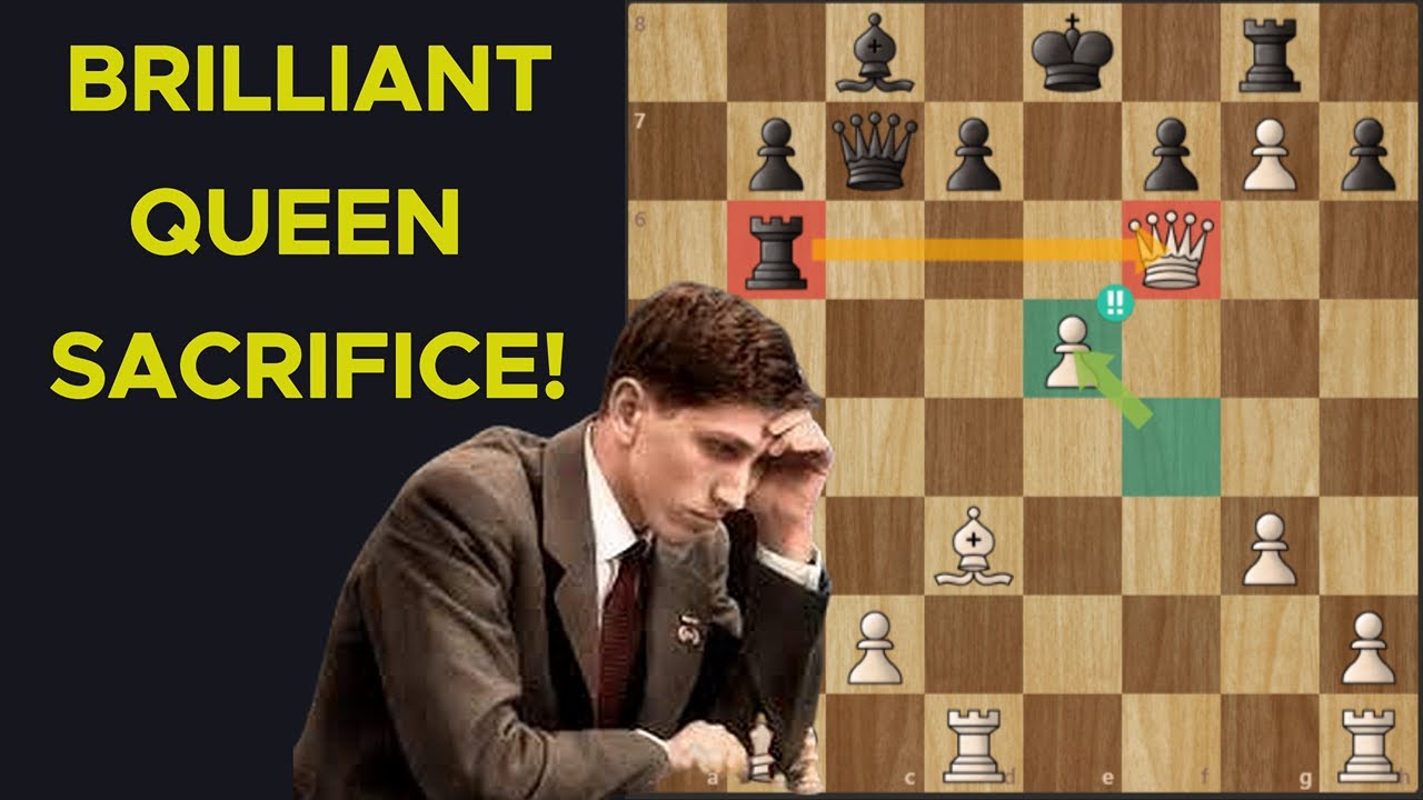 Bobby Fischer  Destroyed Mikhail Tal | Sicilian Defense: Taimanov , Bastrikov Variation