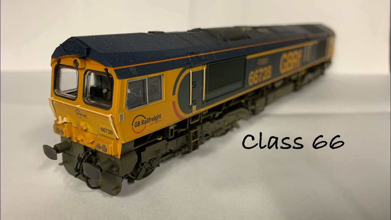 Opening the GBRF class 66 by Bachmann