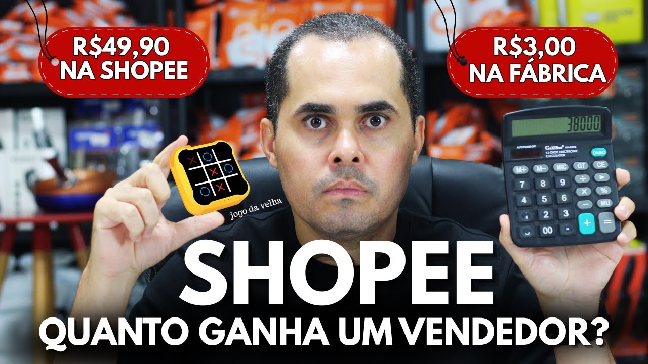 (a verdade pode te chocar) Quanto ganha um vendedor da Shopee em 30 dias de trabalho?