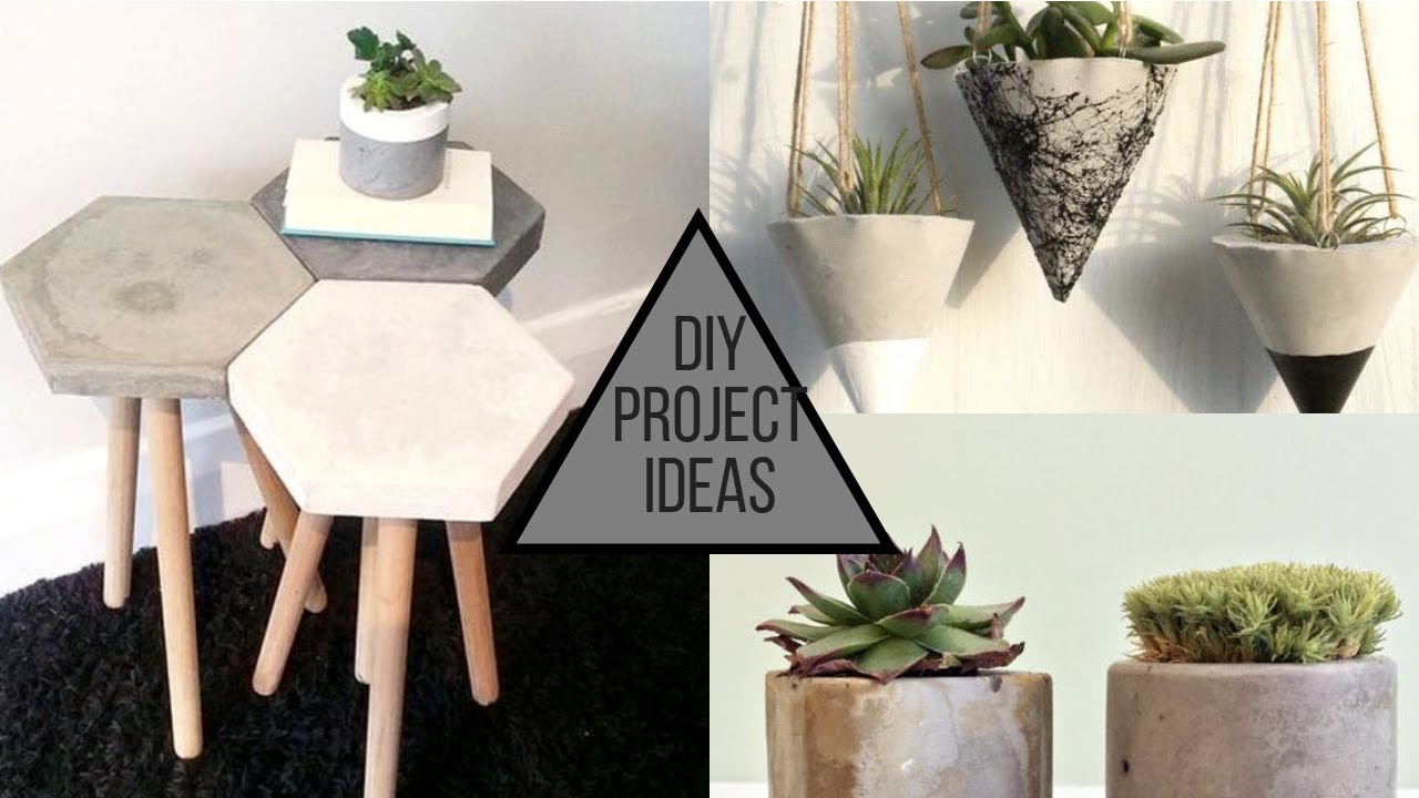 Cool Cement DIY Projects Ideas