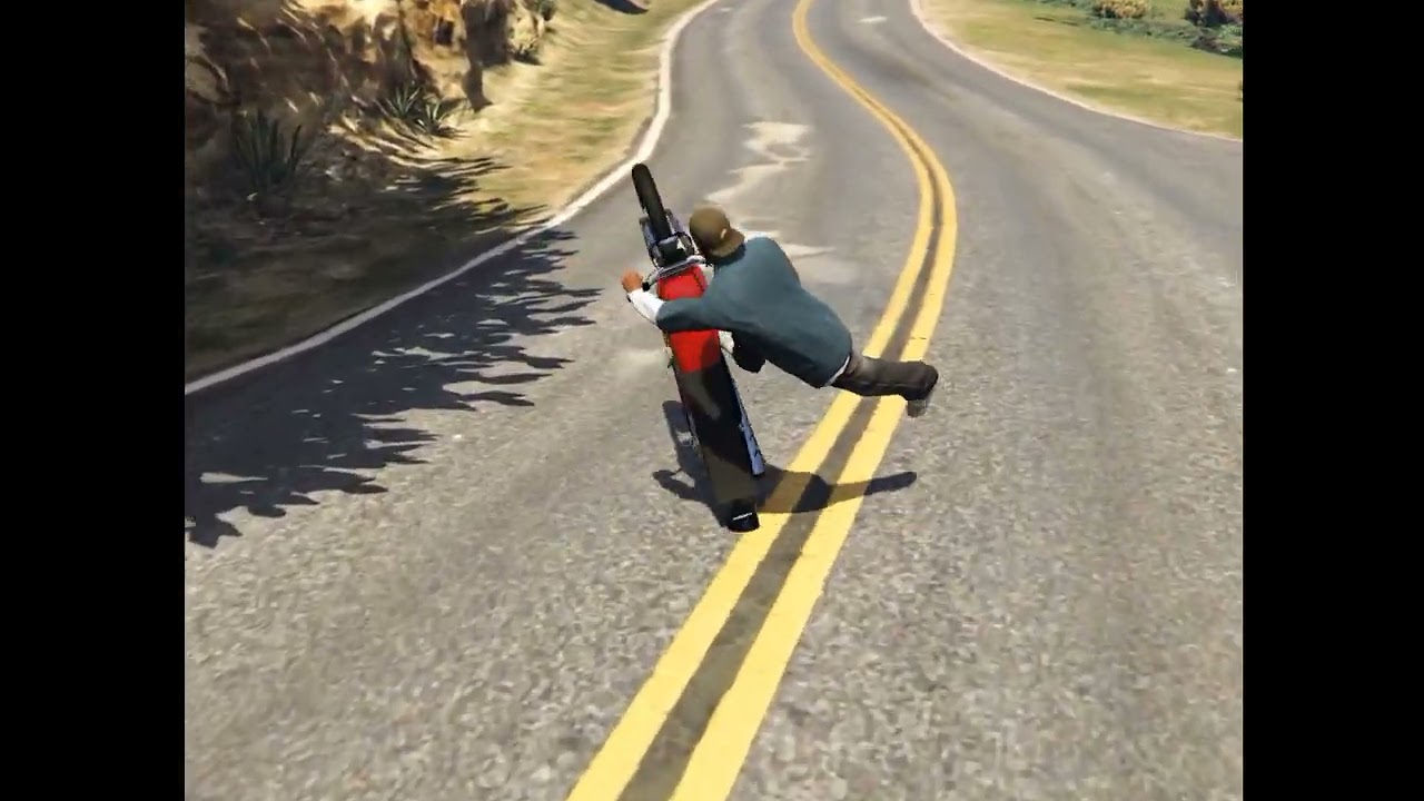 Honda 125 Wheeling GTA V