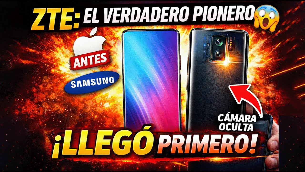 ZTE: El Verdadero Pionero 😱 El Teléfono que Llegó Antes que Apple y Samsung