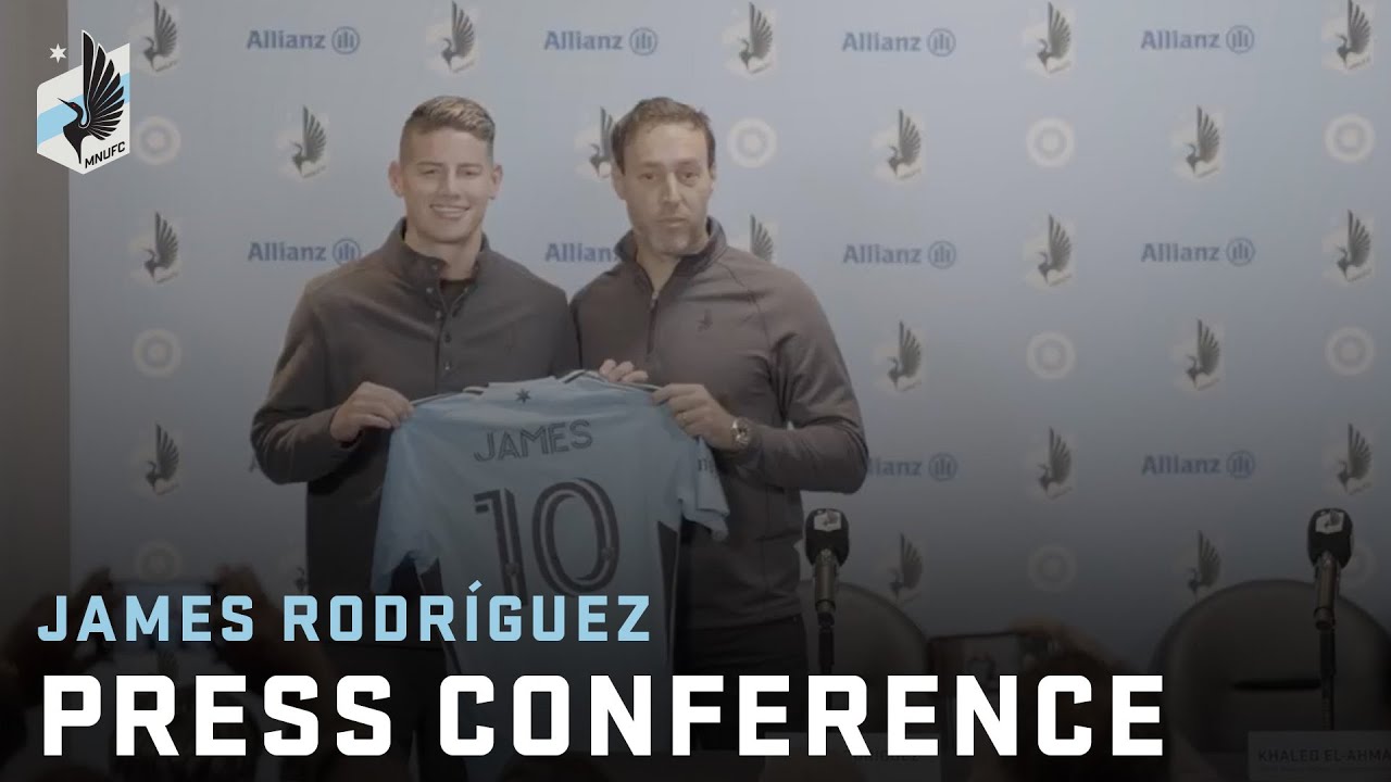 Press Conference: James Rodríguez Joins MNUFC