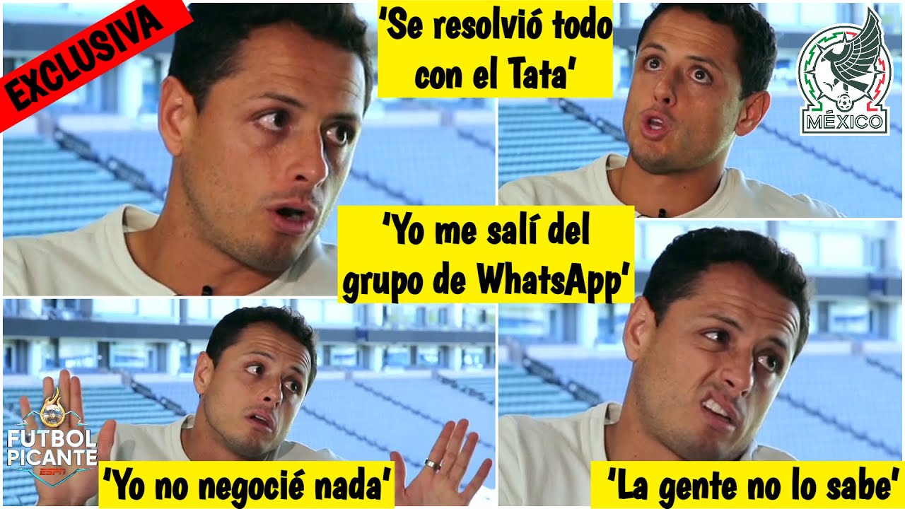 EXCLUSIVA La verdad de Chicharito Hernández sobre la selección mexicana de futbol | Futbol Picante