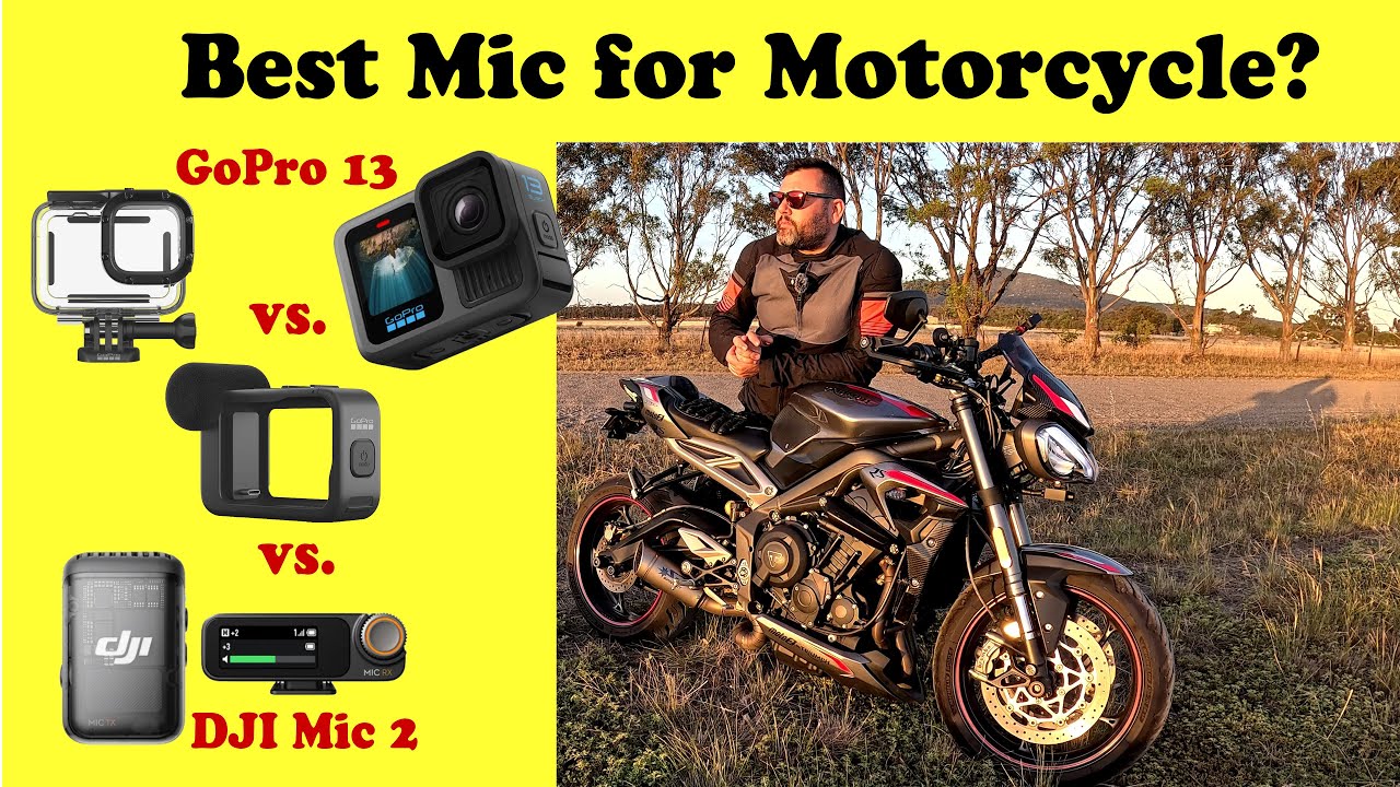 The BEST Mic for Motorcycle on GoPro 13: DJI Mic 2 vs Media Mod