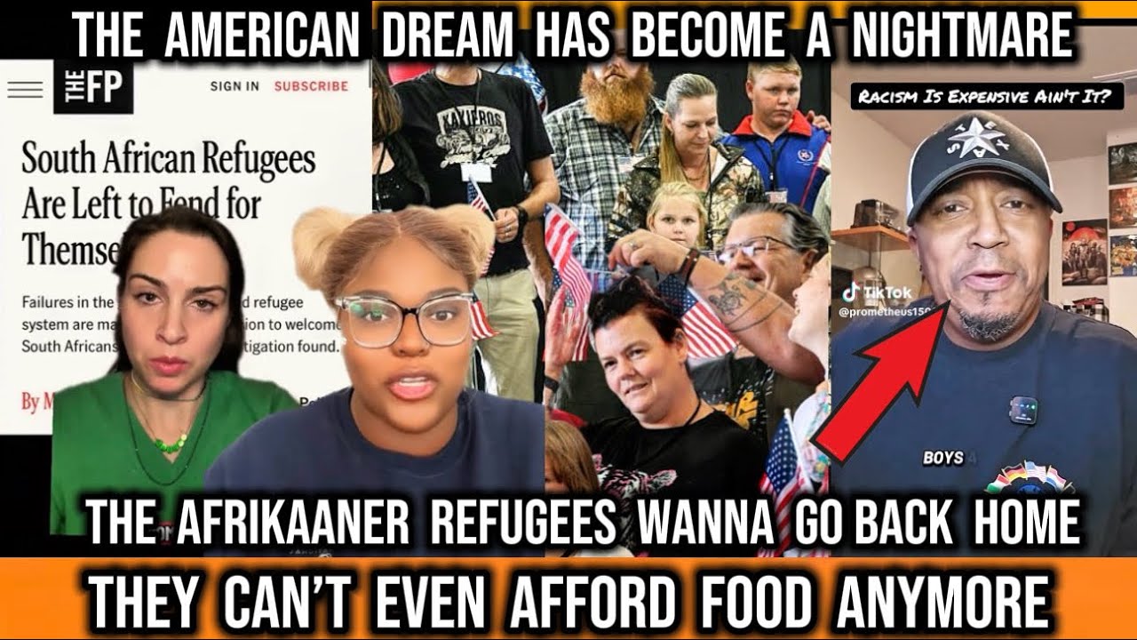 The Afrikaaner Refugees Are Sick And Tired Of America They Want Trump To Take Them Back To Africa
