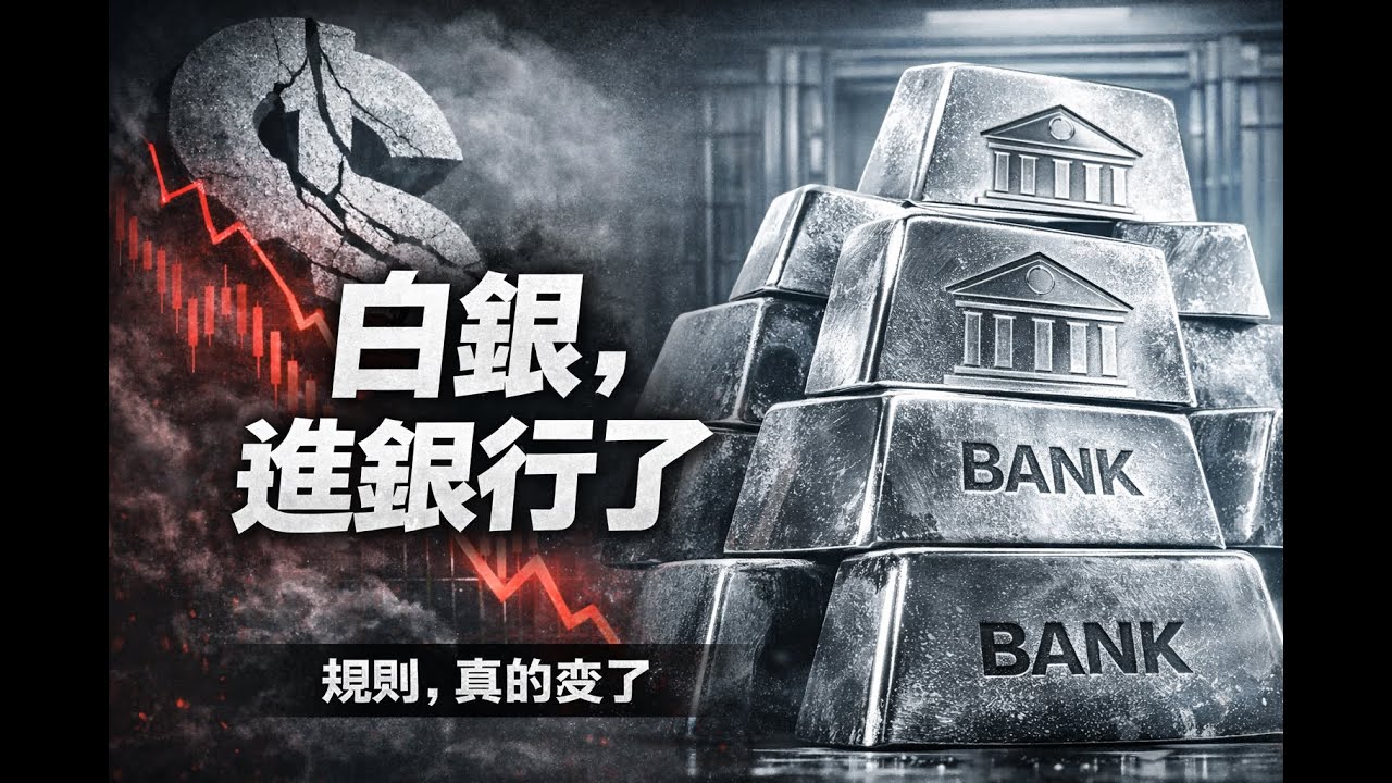 白銀，正式進銀行了｜這不是新聞，是資產命運的分水嶺#投資策略 #投資 #2026 #money #熱門 #金融 #金融リテラシー #投资理财 #白银 #白銀ノエル #比特币 #美元 #美股 #印度