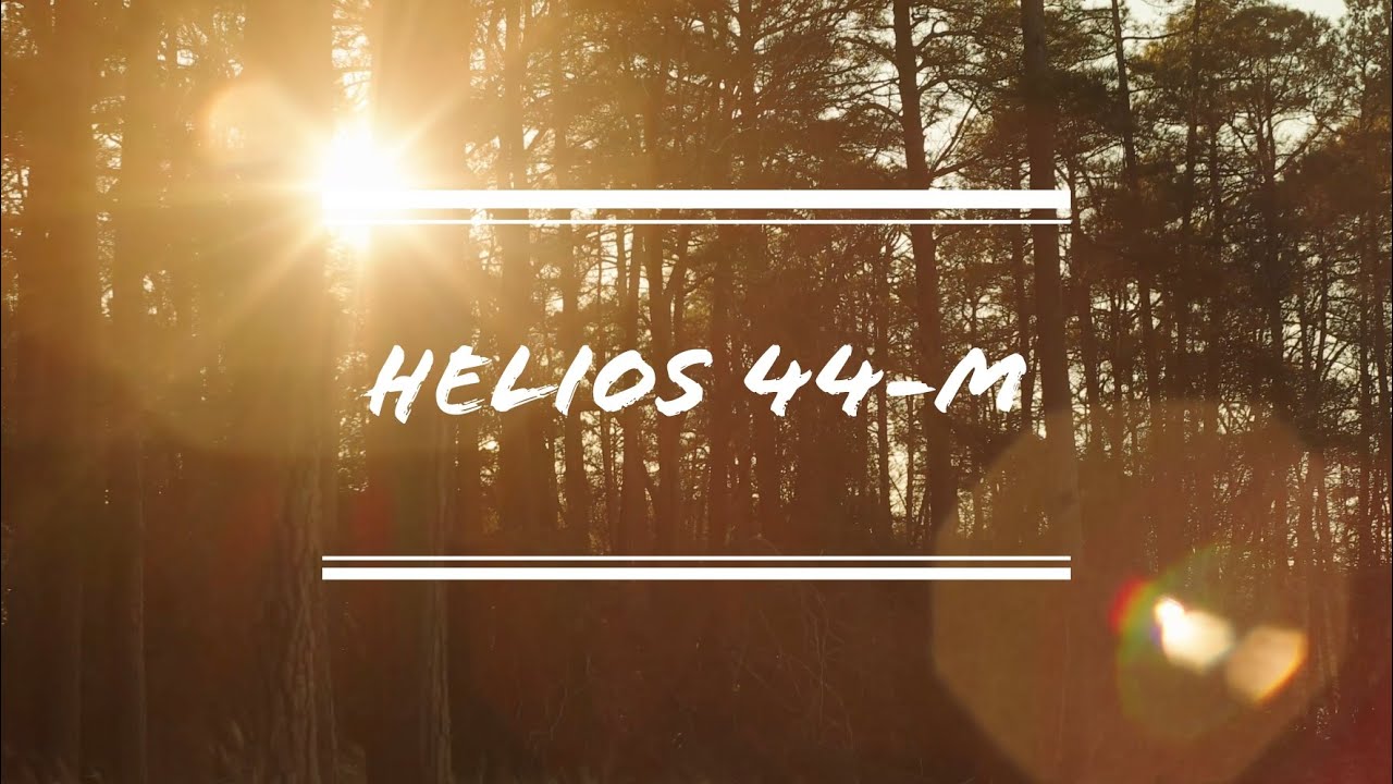 Canon 4k RAW  - Helios 44-M  Test Footage