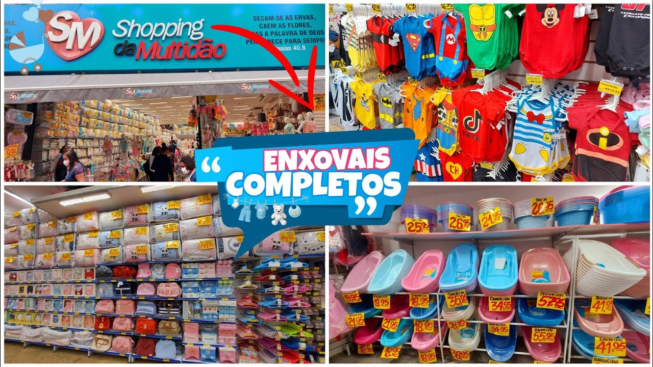 SHOPPING DA MULTIDÃO/ENXOVAIS COMPLETOS PARA SEU BEBÊ🤱