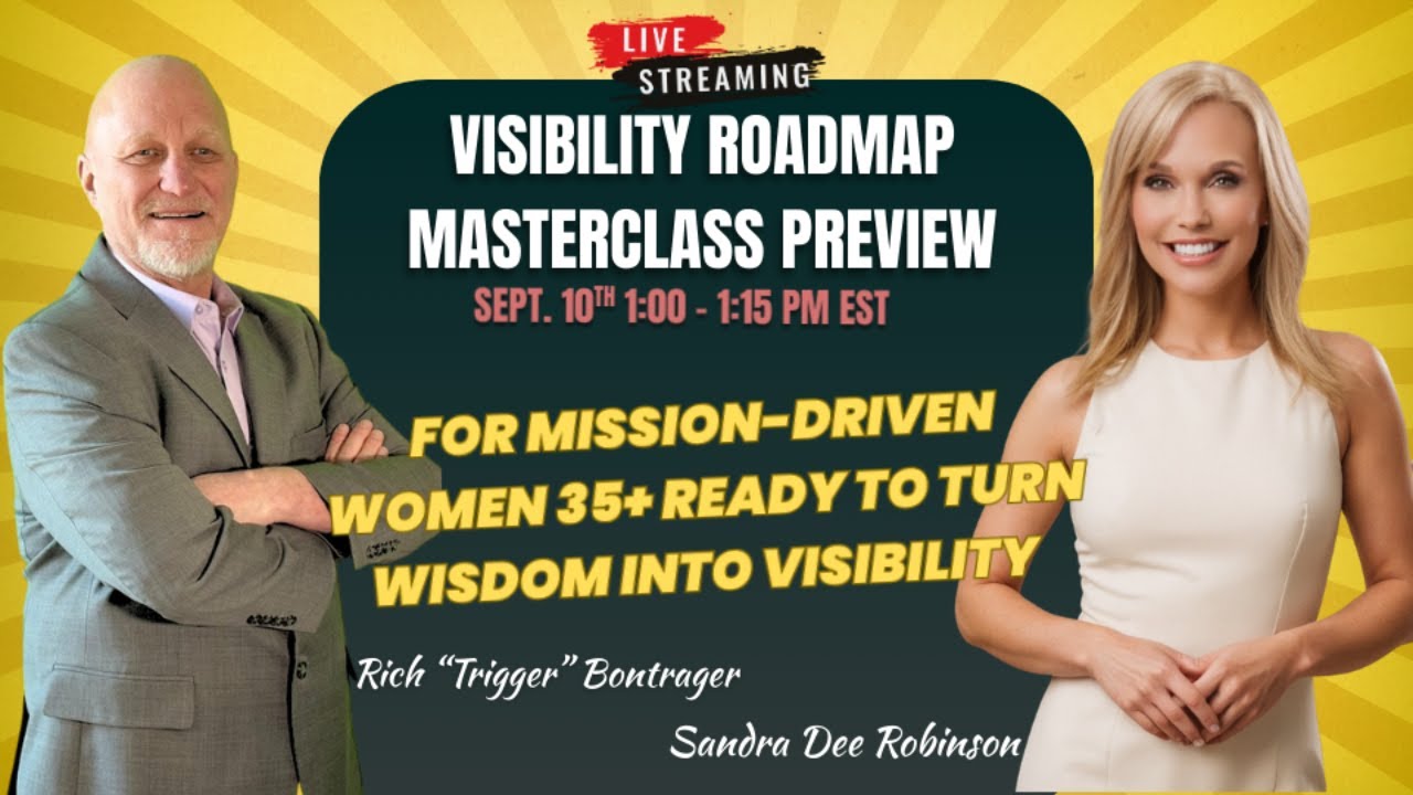 The World Needs Your Voice: Visibility Roadmap Master Class Preview