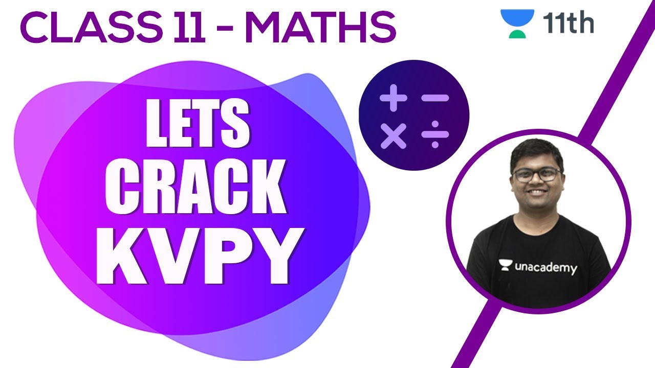 Let's Crack KVPY | KVPY SA Maths | Part 1 | Class 11 | Unacademy Class 11 & 12 | Umesh Garg
