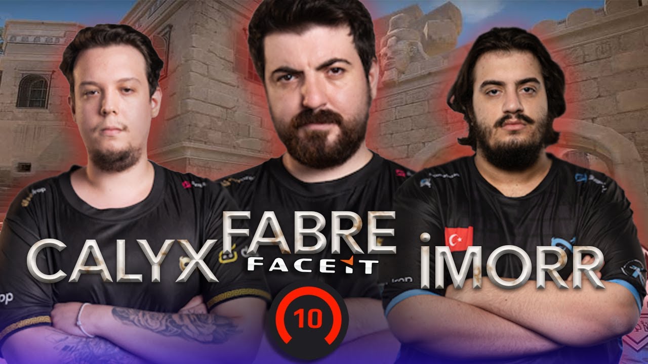CALYX İMORR VE FABRE İLE FACEIT OYNUYOR! | Eternal Fire Calyx Faceit w/ Coach Fabre, imoRR