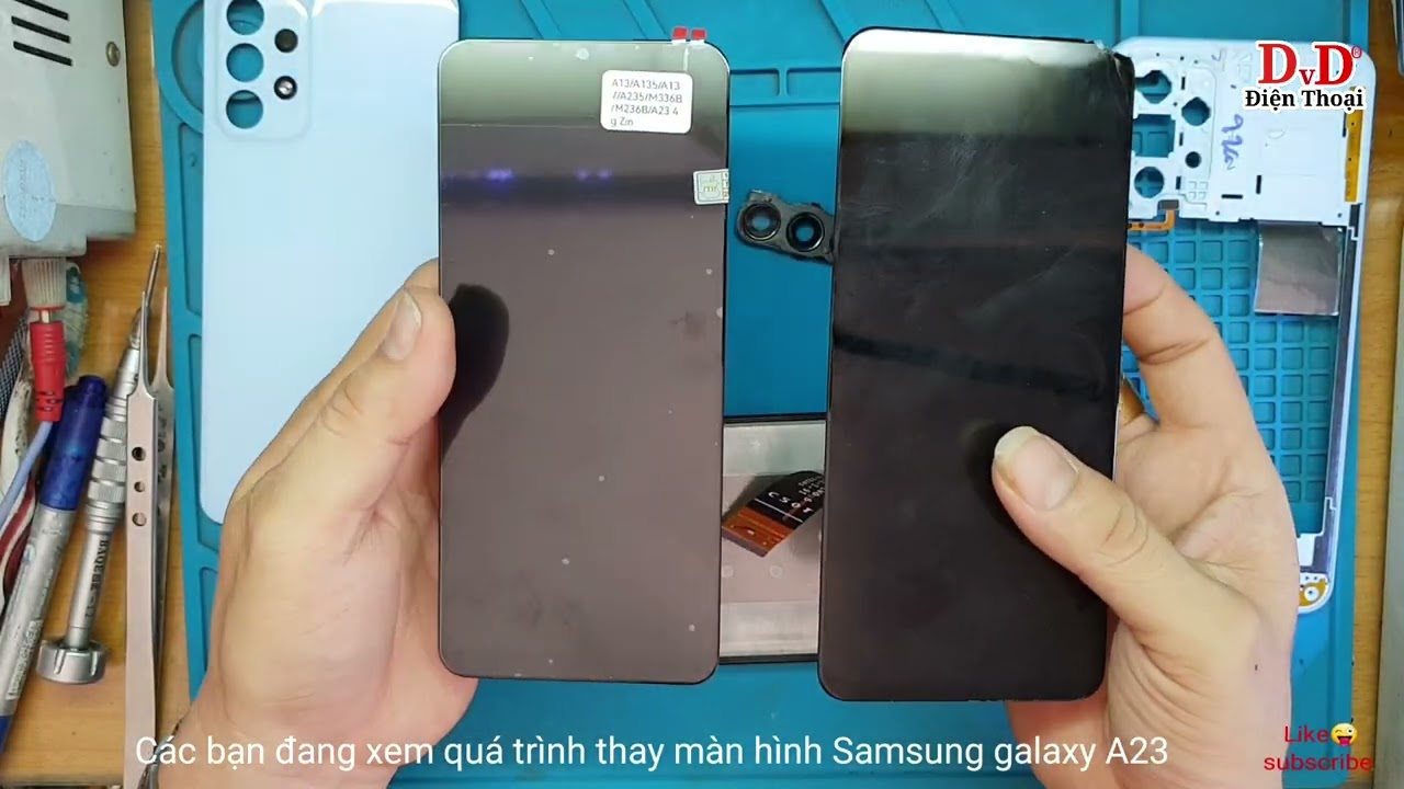 Hướng dẫn cách thay màn hình Samsung galaxy A23
