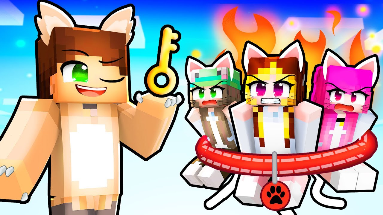 Un CATELUS la Inchisoare DOAR Pentru *PISICI* pe Minecraft...