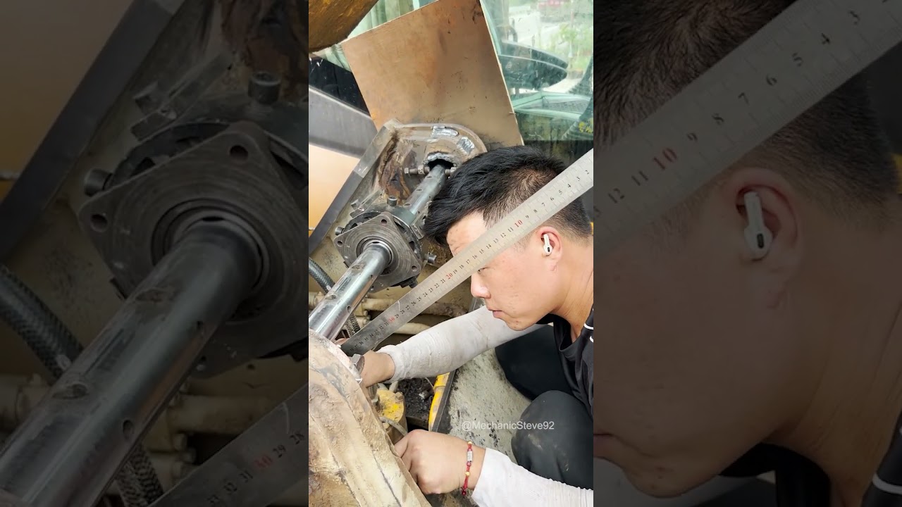 Repair of Excavator Boom Bracket Crack and Change of Base Size.