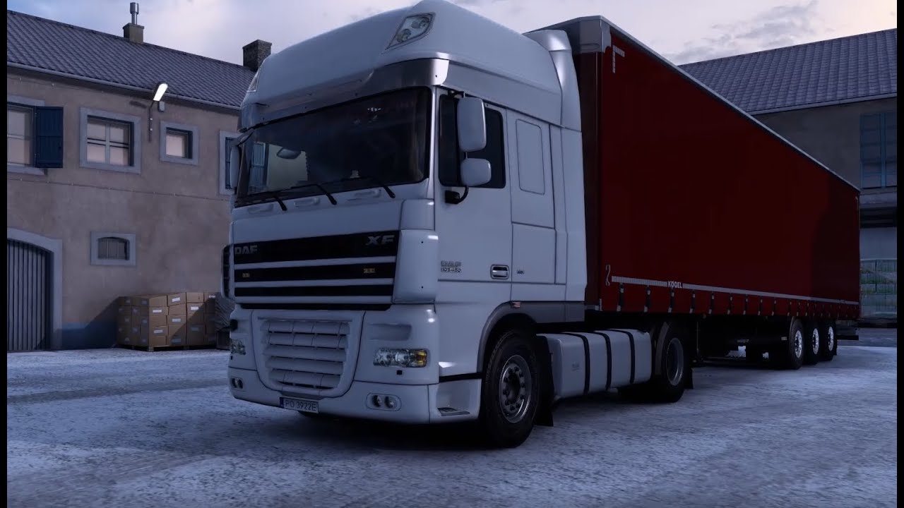 ETS2 1.45 | Fikcyjna Polska 1.5 | DAF XF105 | Lutol Suchy 🇵🇱 󠁧󠁢󠁳󠁣 -Sulechów 🇵🇱