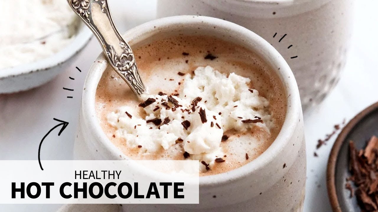 Healthy Hot Chocolate | Better than store-bought!