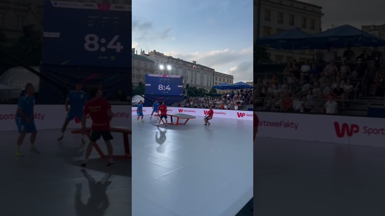 🇷🇸 - 🇲🇩 fight for the knockout rounds! #teqball #worldiscurved #teq #europeangames