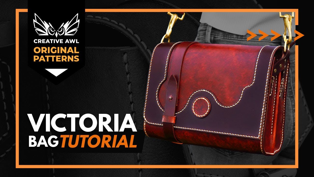 How to Make VICTORIA MESSENGER BAG. DIY