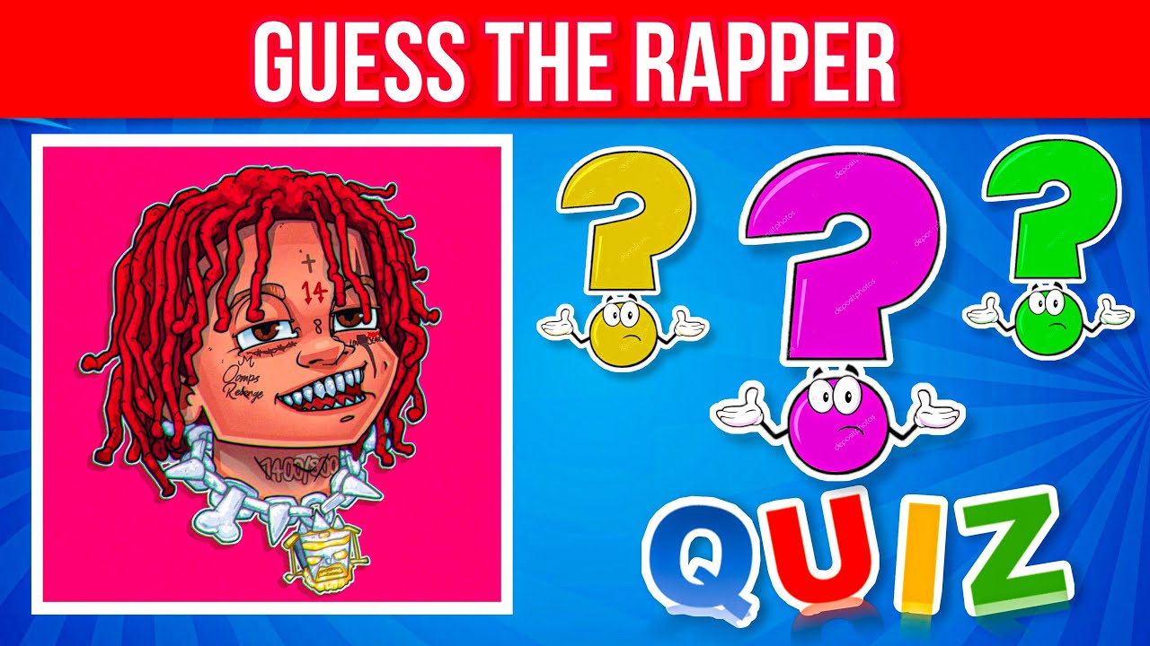 Guess The Rapper By Cartoon Art | 2022 Rap Quiz Challenge