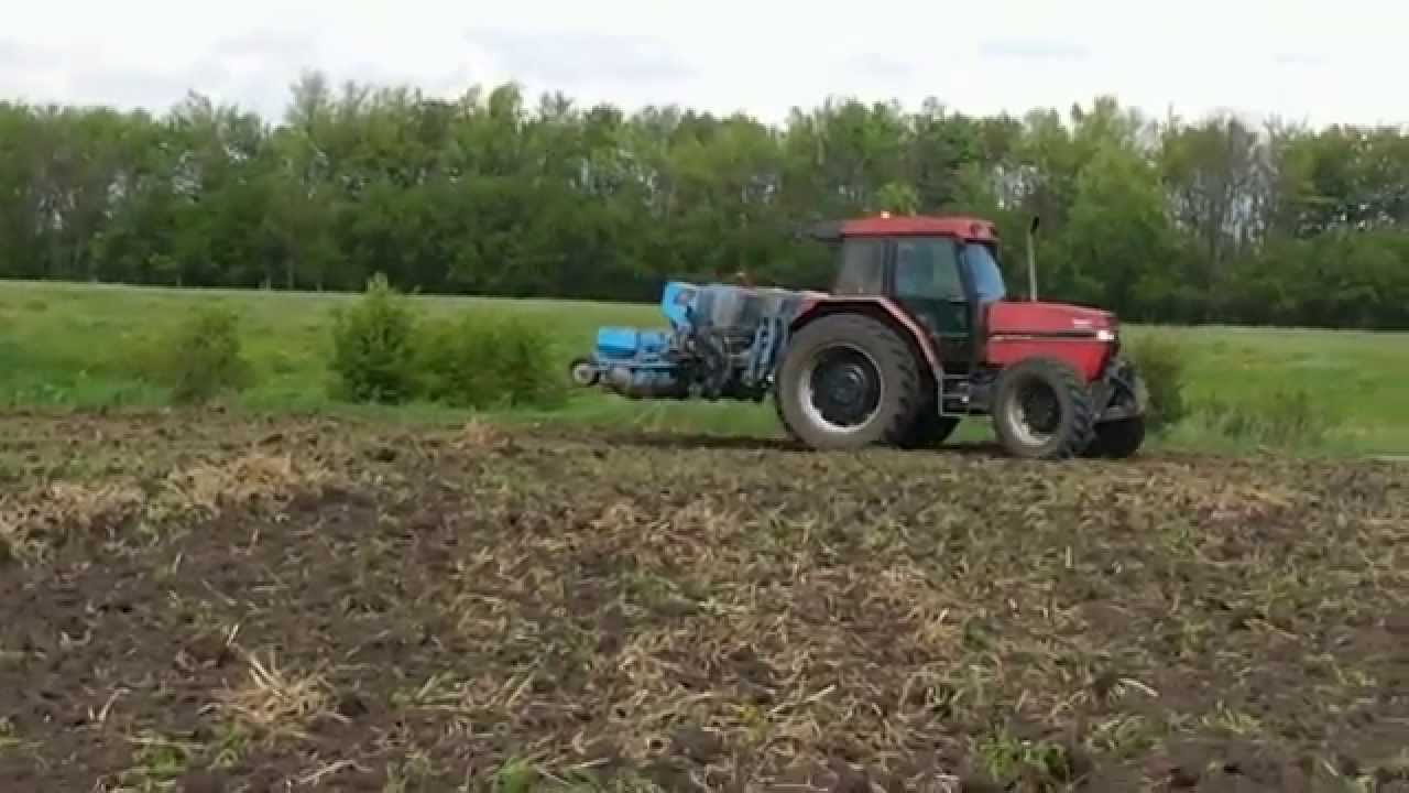 Case IH 5120 & monosem 6 rows