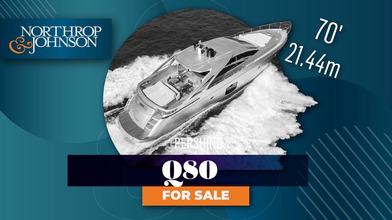 Q80 70' (21.44m) Pershing Yacht for Sale