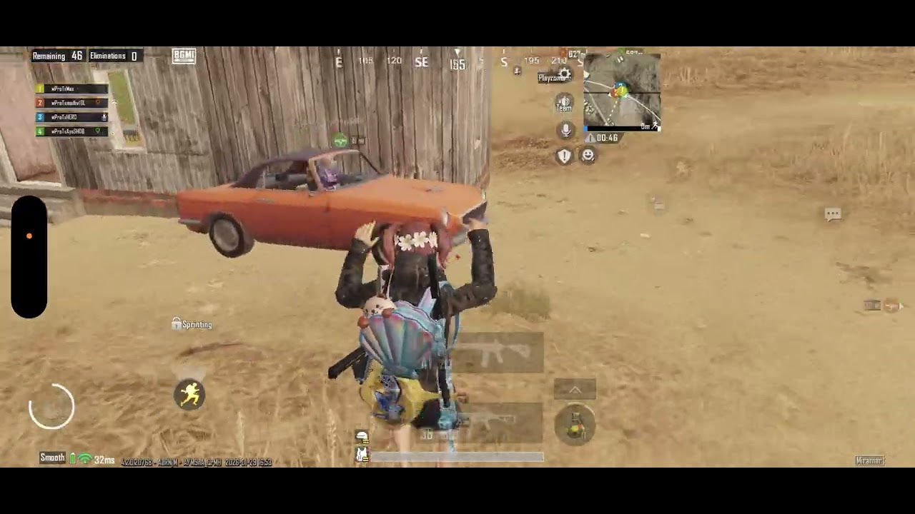 BGIS ROUND 1 {GROUP 20} Team WeProtgnst MATCH 6 MIRAMAR  FULL ROW POV