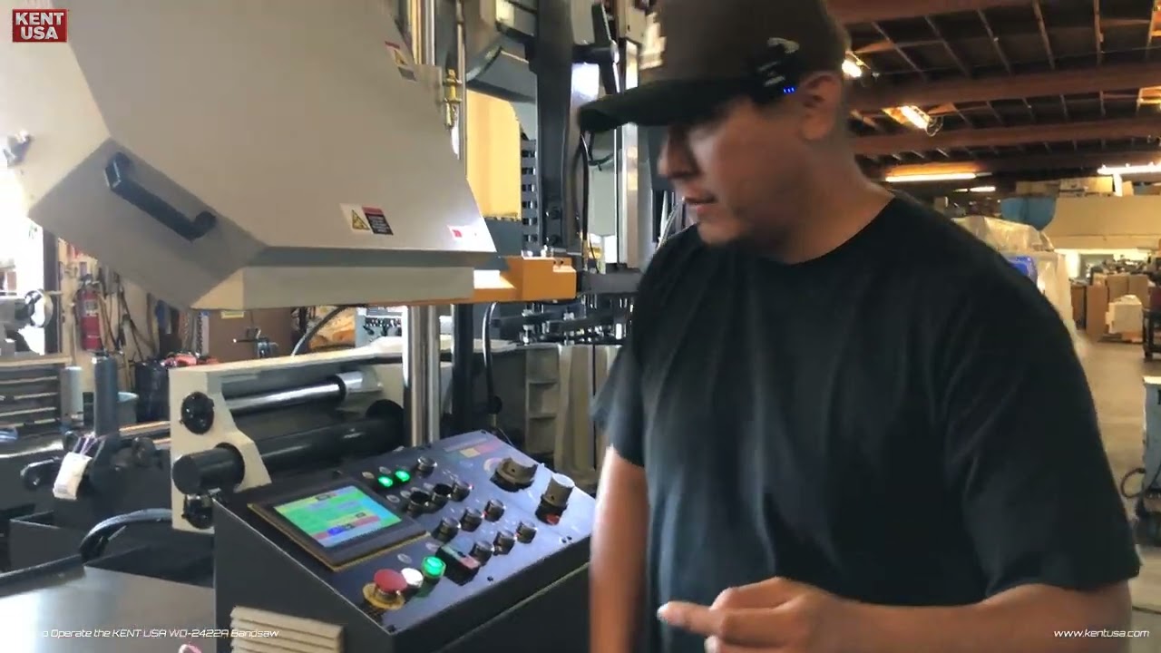 How to Operate the KENT USA WD-2422A Bandsaw