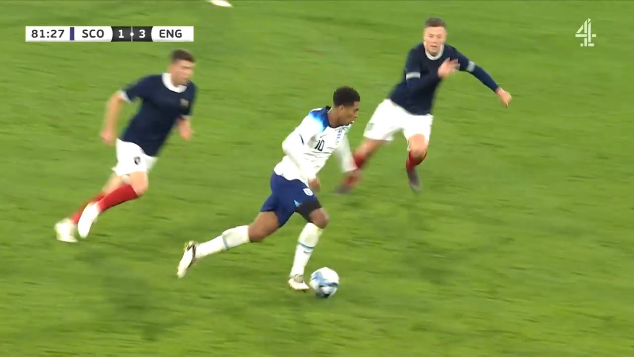 Jude Bellingham Crazy Assist & Goal vs Scotland 2023
