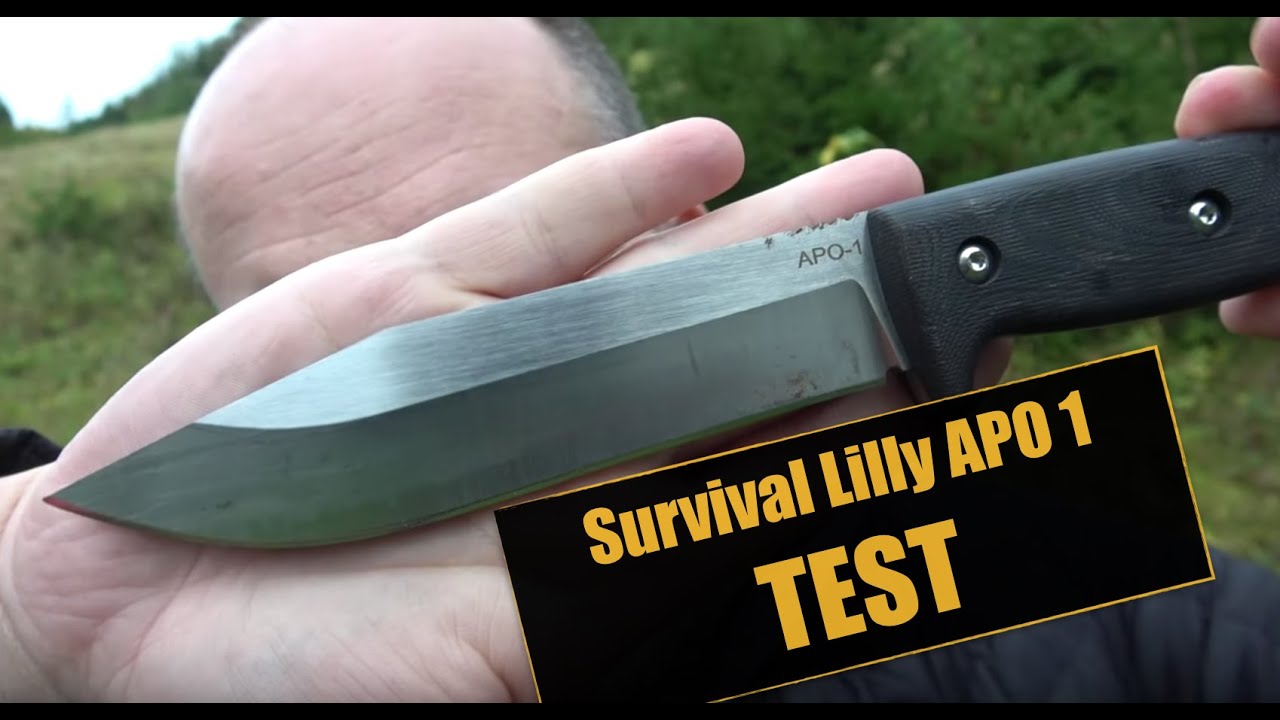 Survival Lilly APO 1 Test | Survival Messer