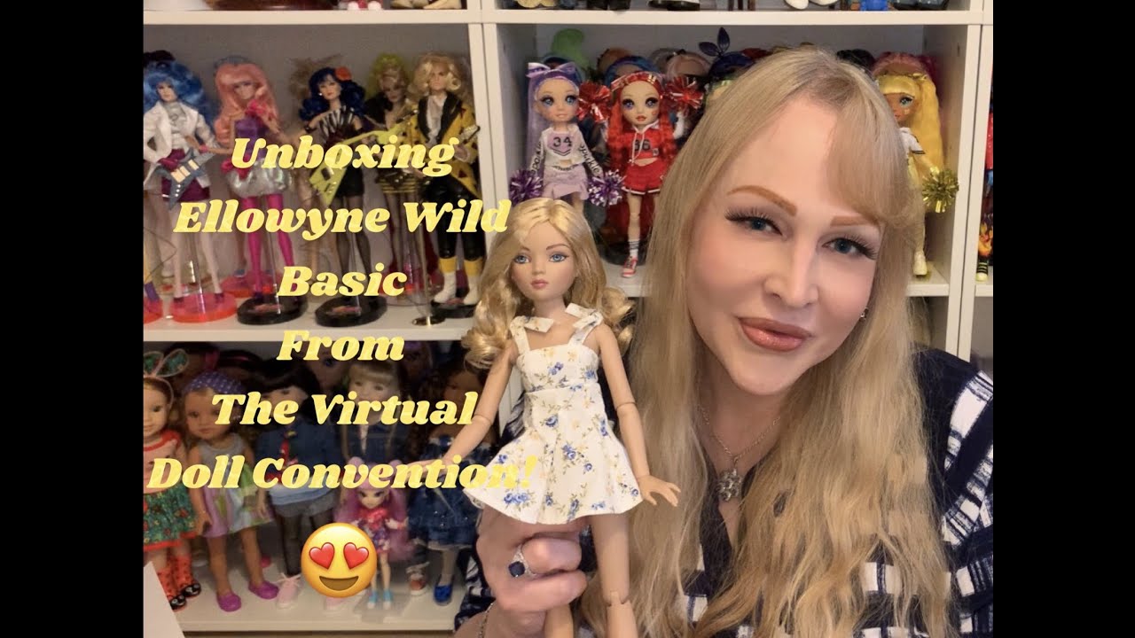Unboxing Ellowyne Wilde Basic From The Virtual Doll Convention (Shoot For The Stars)