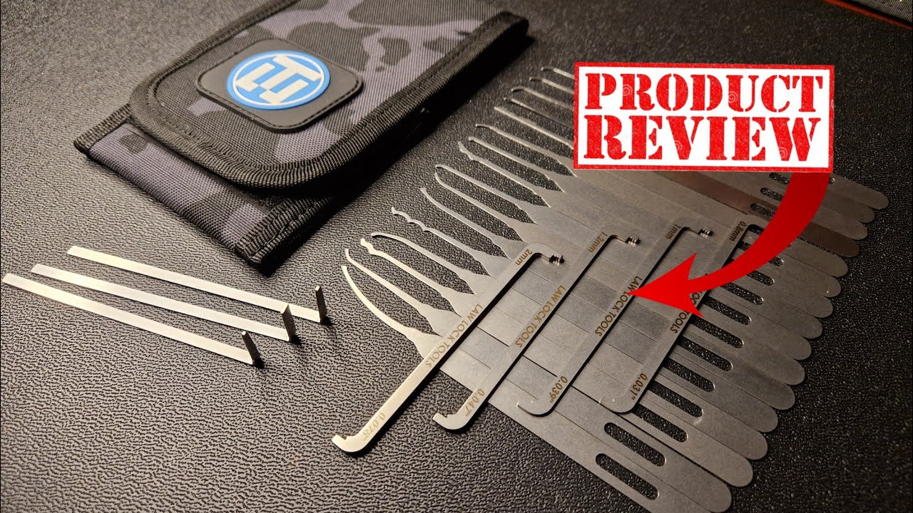 REVIEW: Lawlock Tools Valyrian euro pick set