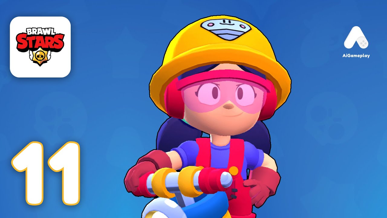 Brawl Stars Gameplay Walkthrough Part 11 - Hard Mode (iOS, Android)