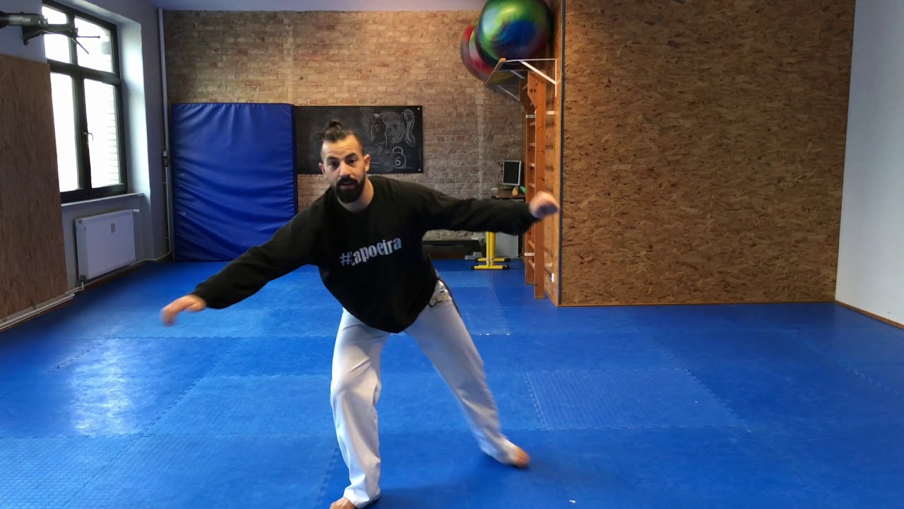Capoeira Tutorial German Basic Steps (GINGA)  #1