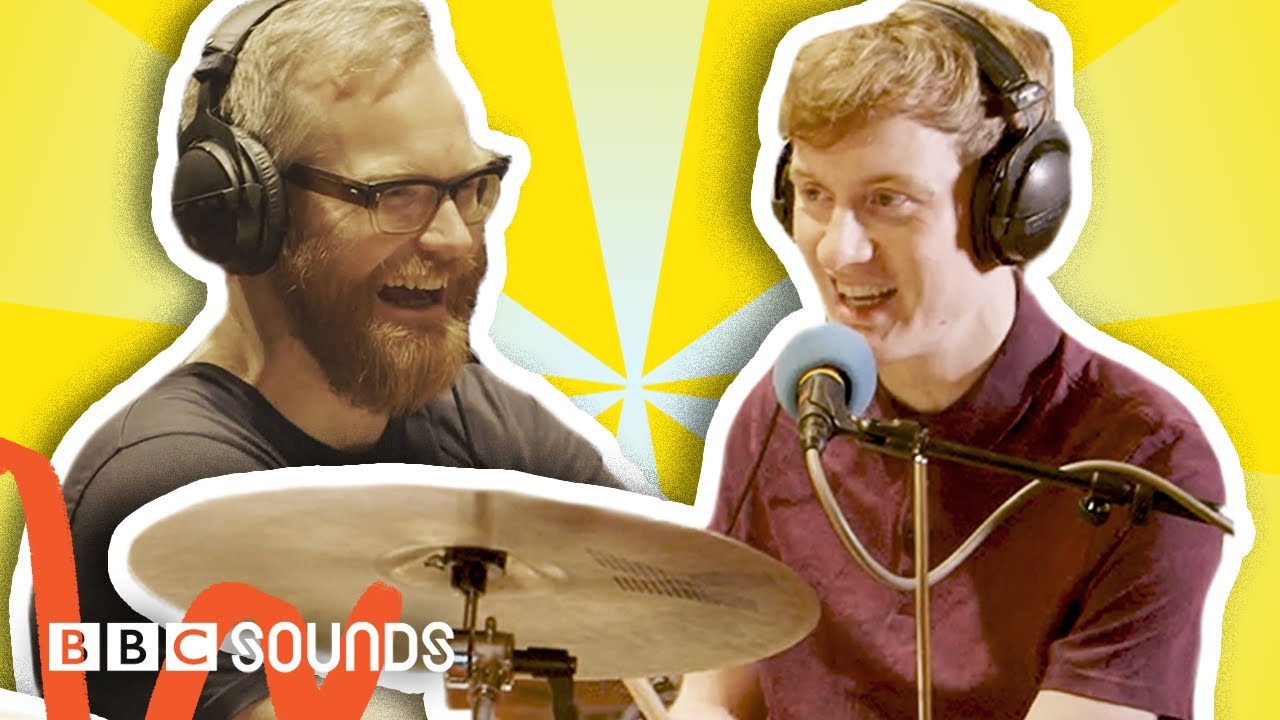 James Acaster shows off his impressive drumming skills | BBC Sounds