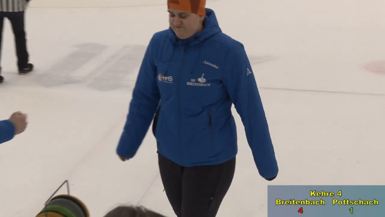 Eisstocksport Staatsmeisterschaft der Damen 2025/26, Meisterplayoff, Breitenbach : Pottschach