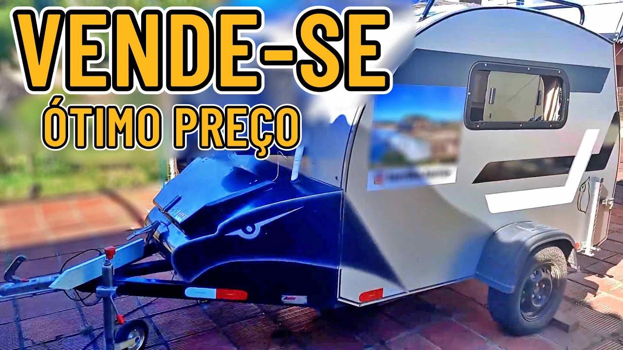 LINDO MINI TRAILER A VENDA