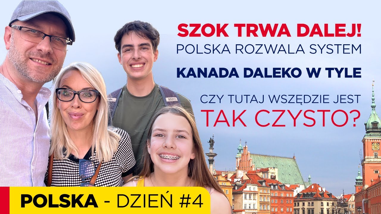 Szok trwa dalej! Polska rozwala system. Kanada daleko w tyle. Czy tutaj wszedzie jest tak czysto?