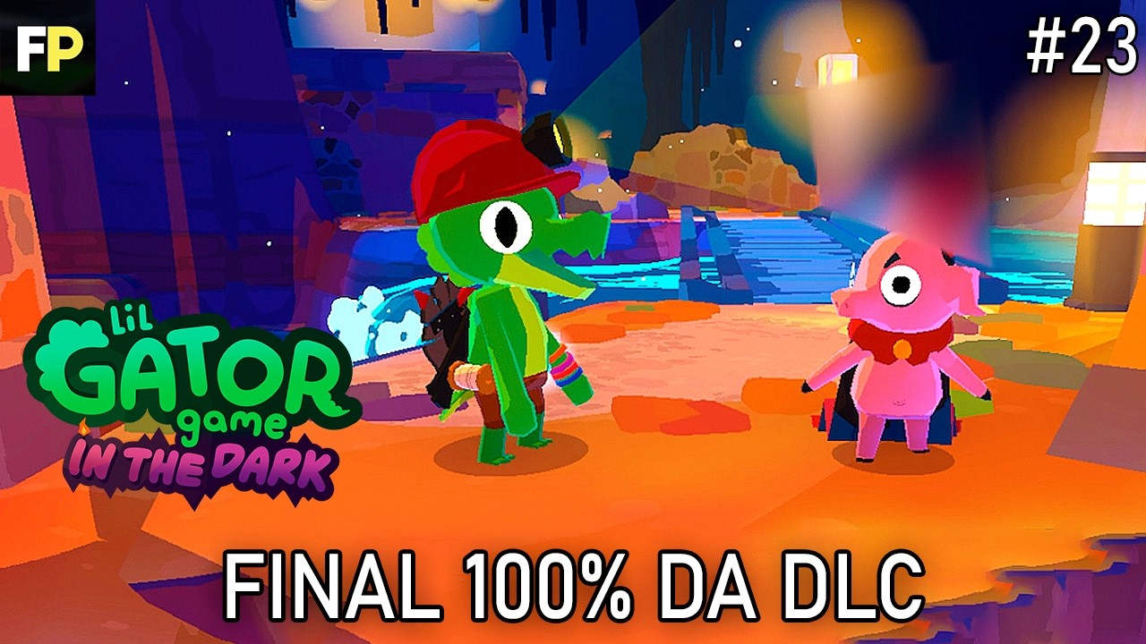 Lil Gator Game: In the Dark - final da dlc 100% #23