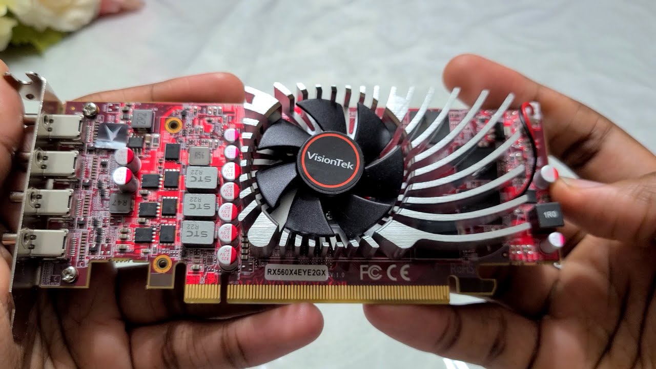 Low-Profile Rx 560 for under $100? - Visiontek RX560 First Impressions!