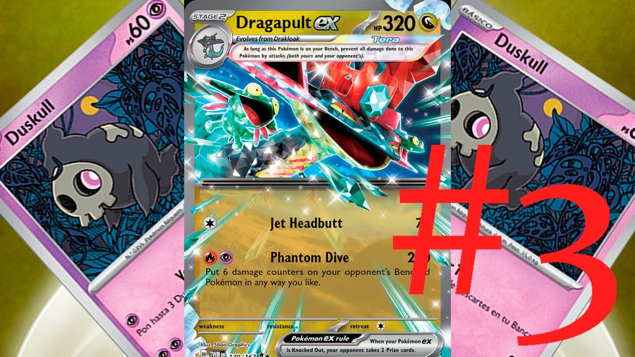 Deck Dragapult/Duskull #3 Partidas extremas
