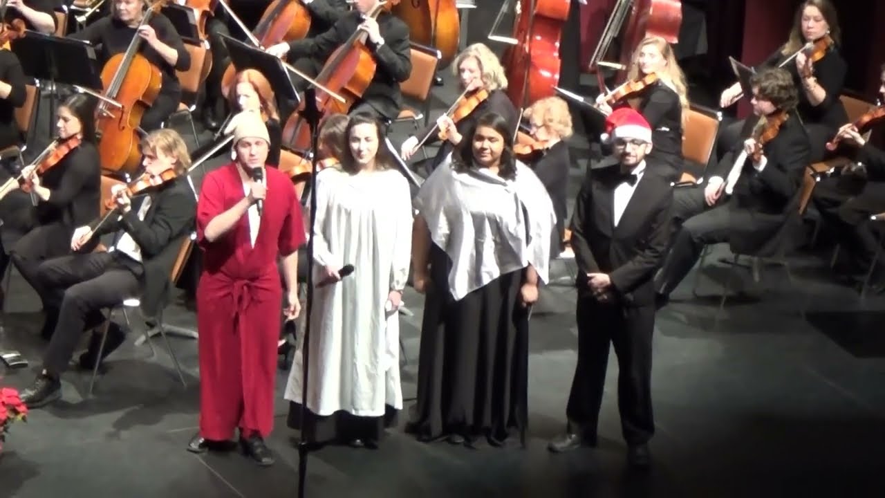 A Visit from St  Nicholas - Full orchestra and chorus